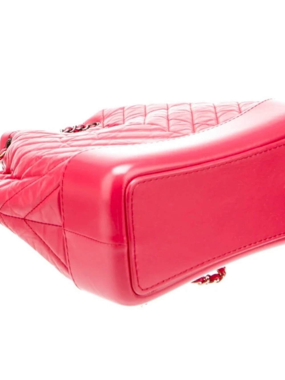 CHANEL Red Gabrielle Backpack (Small) - Picture 4 of 5